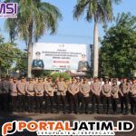Kapolres Kediri Kota Pimpin Upacara Kenaikan Pangkat Pengabdian: Selamat Kepada AKBP Abraham Sissik