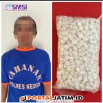 Satresnarkoba Polres Kediri Amankan Pengedar Narkoba, Ribuan Pil LL Disita