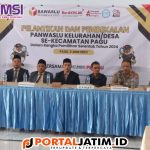 Polisi Kediri Hadiri Pelantikan Panwaslu Serentak se-Kabupaten Kediri, Begini Pesannya