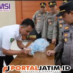 Tes Urine Mendadak, Personel Polres Kediri Dinyatakan Negatif