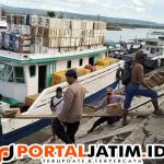 Berikan Edukasi Sefty Tools, Ini Pesan Personel Satpolairud Kepada Pengguna Jasa Pelayaran 