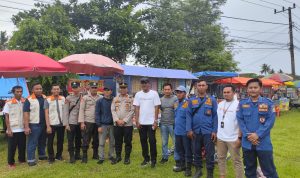 Pesta Rakyat Berlangsung Kapolsek  Tegaldlimo Lakukan ini