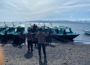 Laksanakan Giat Patroli Dikawasan Wisata Pantai, Personel Polairud Ingatkan Ini