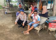 Anggota Satpolairud Kunjungi Kawasan Pesisir Pantai Meneng dan Sekitarnya