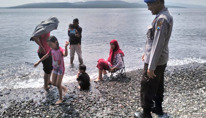 Sambangi Kawasan Wisata Watu Dodol Brigpol Artha Sampaikan Ini
