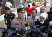 Forkopimda Sidak Pasar, Kapolresta Malang Kota Ingatkan Tengkulak Agar Tidak Timbun Bahan Pokok