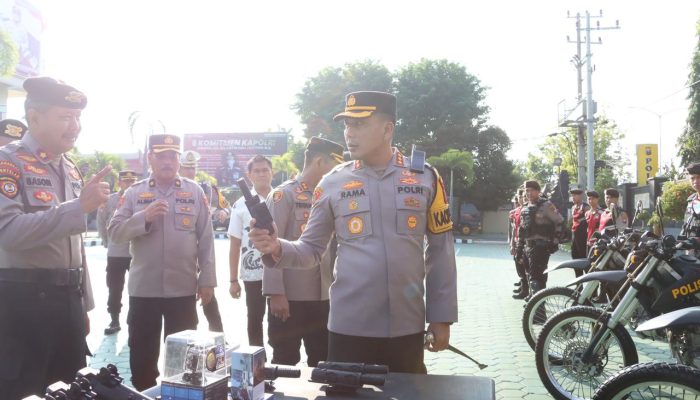 Jelang Ramadhan Polresta Banyuwangi Luncurkan Tim Patroli Samapta Presisi