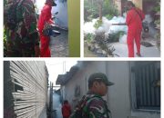 Koramil 0809/02 Bergerak Cepat Menanggulangi Pencegahan DBD Wilayah Pesantren