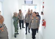 Wakapolda Jatim Tinjau Kesiapan SPPG Dan Lokasi Rencana Pembangunan Gudang Ketahanan Pangan Di Mojokerto