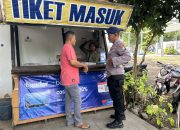 Sambangi Kawasan Obyek Wisata Bangsring Underwater Ini Himbuan Personel Polairud Polresta Banyuwangi 