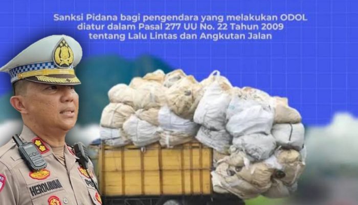 Satlantas Polrestabes Surabaya Sosialisasikan Bahaya ODOL Ini Ancaman Hukumnya