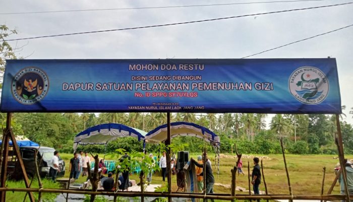 Dukung Program Gizi Nasional, Yayasan Nuris Laok Jang Jang Bangun Dapur Umum Pertama Di Kangean