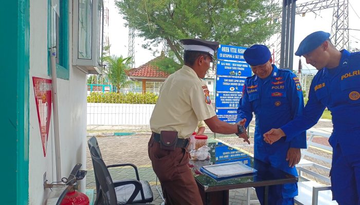 Sambangi Kawasan Kabel Head Bawah Laut Personel Polairud Ingatkan Security 