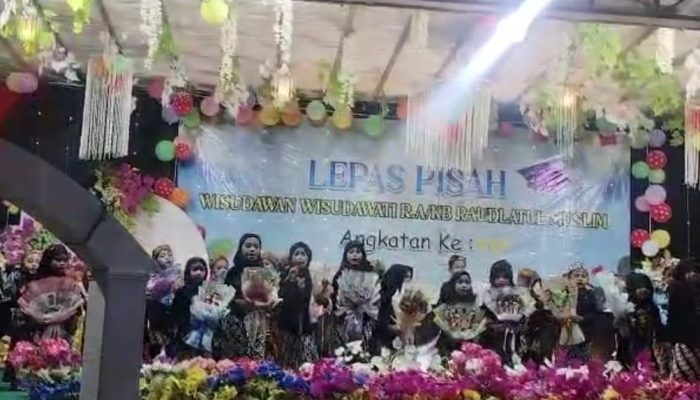 RA Raudatul Muslim Desa Pajennangger, Kepala Desa Suhrawi Sampaikan Apresiasi