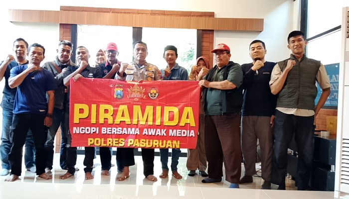 Ngopi Bersama Awak Media, Polres Pasuruan Perkuat Sinergi di HUT Bhayangkara ke-79 Tahun