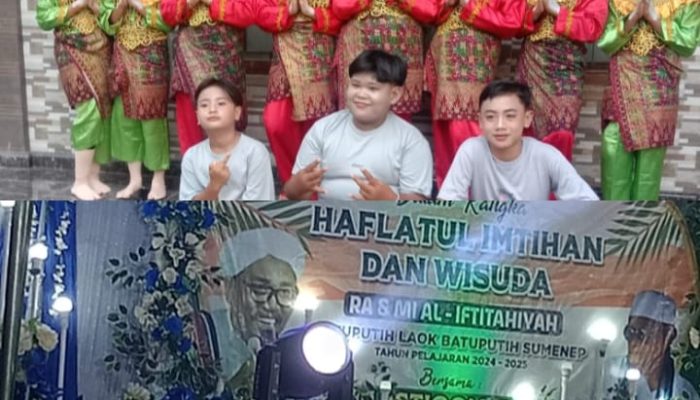 Meriahnya Haflatul Imtihan dan Wisuda RA dan MI Al-Iftitahiyyah Batuputih Laok Kecamatan Batuputih