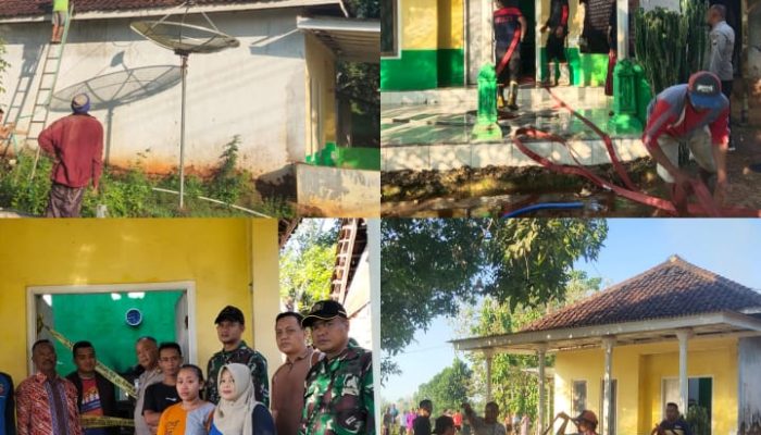Kebakaran Rumah di Desa Matanair: Upaya Cepat dan Solid Menyelamatkan Situasi