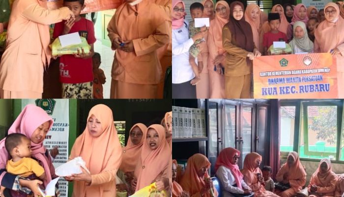 Kegiatan Santunan Anak Yatim DWP KUA Rubaru: Membangun Kepedulian dan Kebersamaan dalam Rangka Memperingati Bulan Muharram