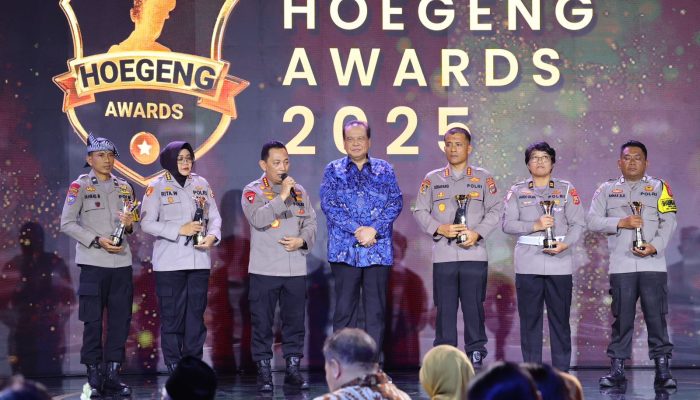 Aipda Rahmad Muhajirin Anggota Polres Bojonegoro Polda Jatim Raih Hoegeng Award 2025