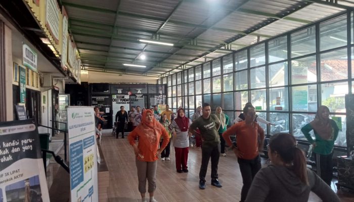 Jumat Sehat, Puskesmas Rubaru Gelar Senam Bersama: Sehat Itu Investasi Bukan Sekadar Pilihan