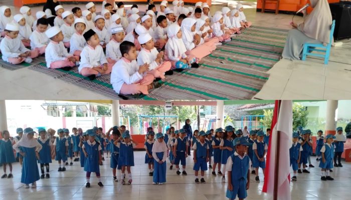 Menanamkan Karakter Sejak Dini, TK Negeri Pembina Sumenep Gelar Kegiatan Rutin Bermuatan Nilai Religius dan Kebangsaan