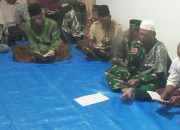 Tahlilan di Tengah TMMD, Momentum Doa Bersama
