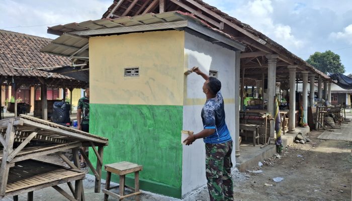 Sentuhan Akhir Satgas TMMD 125: Wajah Baru MCK Desa Siliragung Mulai Terlihat