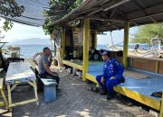 Sambangi Kawasan Kampung Nelayan Dan Pesisir Pantai Ini Himbuan Petugas Satpolairud Polresta Banyuwangi