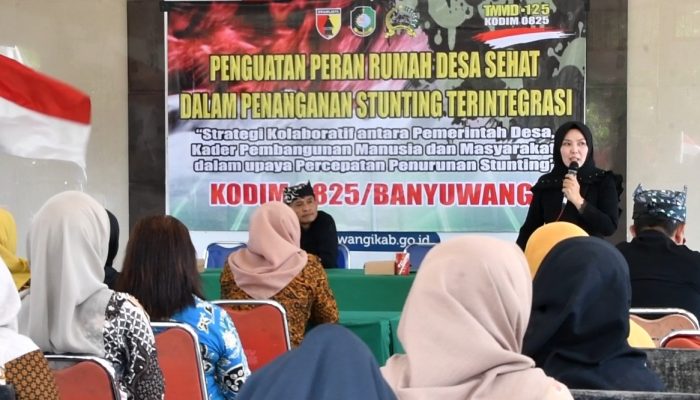 Penurunan Stunting Melalui Program Non Fisik TMMD Banyuwangi