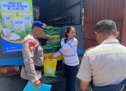 Satpolairud Polresta Banyuwangi Gelar Operasi Pangan Murah Berupa Operasi Bazar Beras SPHP
