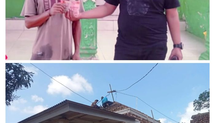 Warga Matanair Apresiasi Kepedulian Kades Ahmad Rasidi kepada Korban Kebakaran