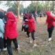 Semarak HUT ke-80 RI, Lapangan Desa Benasare Meriah dengan Lomba Sepak Bola Joget Mama Sejahtera