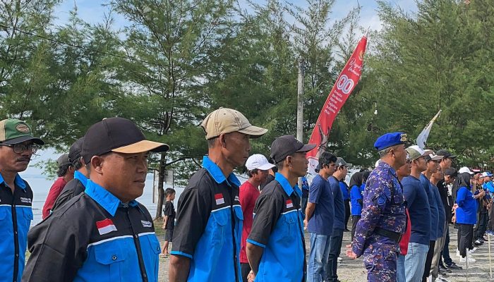 Ikut Upacara Kemerdekaan Republik Indonesia Ini Himbuan Personel Satpolairud Kepada Masyarakat Pesisir Pantai