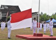 Satgas TMMD 125 Ikuti Upacara HUT RI ke-80 di Lapangan Siliragung