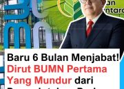 Dirut BUMN Pertama di Era Pemerintahan Prabowo Mengundurkan Diri Setelah Enam Bulan Menjabat