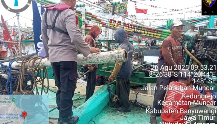 Upaya Preemtif Satpolairud Polresta Banyuwangi Dalam Cegah Gangguan Kamtibmas