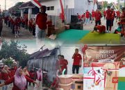 Peringati HUT RI Warga Manggis Gelar Jalan Sehat Bersama