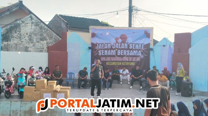Forkopimcam Ketapang Gelar JJS, Warga Antusias Ikuti Kegiatan Dengan Meriah
