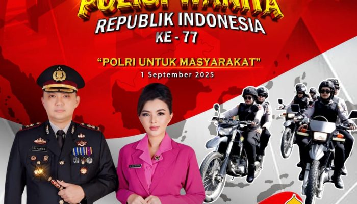 Ucapan Selamat Hari Jadi Polwan ke-77 dari H. R. Tatang Saptoadji, Ketua APINDO Sumenep