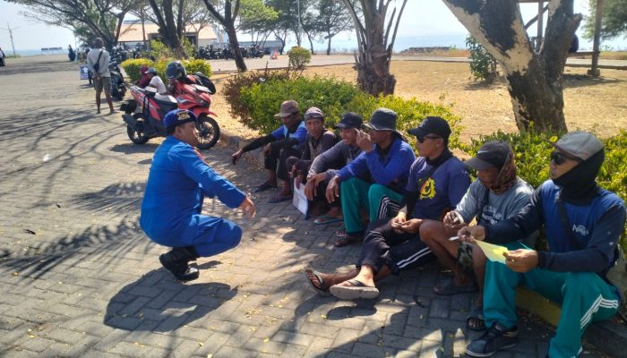 Satpolairud Polresta Banyuwangi Berikan Sosialisasi penggunaan Alat Keselamatan Kerja