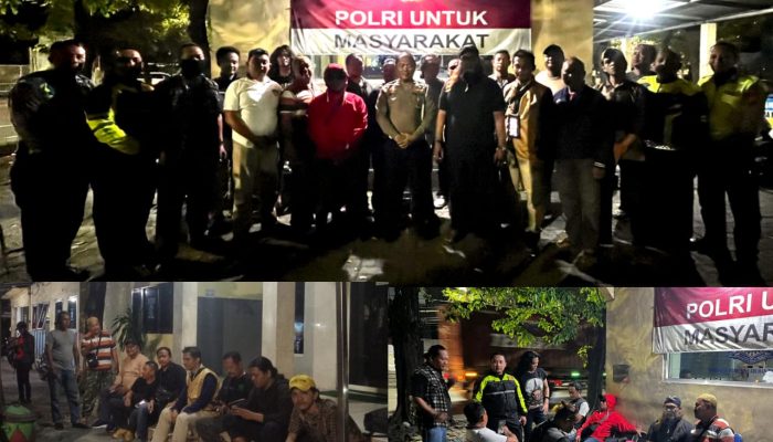 Kompak-kompak Berbagai Elemen Dan Ormas Jogo Suraboyo Wilayah Hukum Polres Tanjung Perak