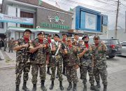 Apel Gabungan Banser dan TNI di Depan Kantor PCNU Banyuwangi Perkuat Sinergi Kebangsaan