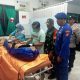 Personel Polairud Polresta Banyuwangi Lakukan Evakuasi Seorang Nelayan Yang Meninggal Dunia