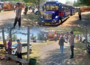 Satpolairud Polresta Banyuwangi Berikan Himbauan Kamtibmas Kepada Wisata Gumuk Kantong