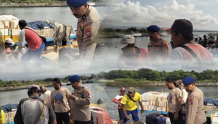 Kapos Satpolairud Unit Kota Berikan Edukasi Kepada Kelompok Nelayan Dan TKBM
