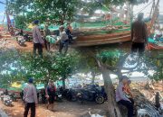 Satpolairud Polresta Banyuwangi Lakukan Patroli Dikawasan Pelabuhan Muncar