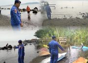 Kapos Satpolairud Unit Kota Lakukan Patroli Kamtibmas Dikawasan Wisata Cacalan Banyuwangi