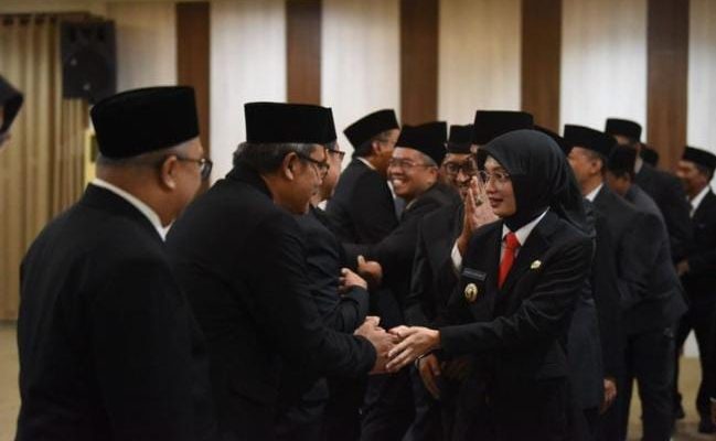 Wali Kota Kediri Mutasi Besar-besaran  Jajaran Pejabat Tinggi Pratama, Tiga Jabatan Strategis ini Kosong