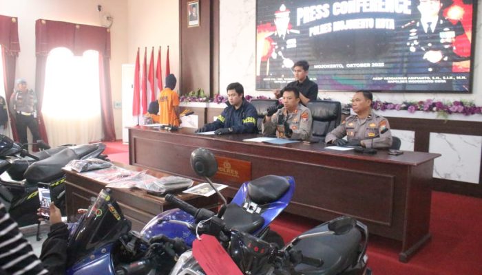 Dua Tersangka Curanmor Terungkap
