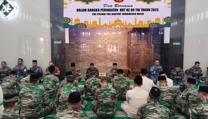 Kodim 0825/Banyuwangi Gelar Doa Bersama Peringati Dirgahayu TNI ke-80
